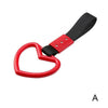 Heart-Shaped Car Static Belt Decorative Warning Ring