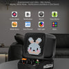 Ditoo-Pro Pixel Art Bluetooth Portable Black Speaker Alarm Clock DIY LED Display Board Cute Gift Home Light Decoration