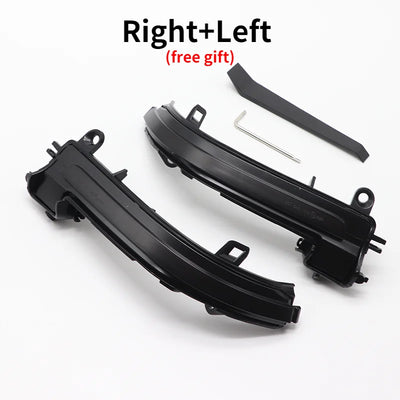 For BMW F20 F21 F22 F23 F30 F31 F32 F33 F34 X1 E84 F36 I3S F87 M2 1 2 3 4 Series Dynamic Turn Signal LED Rearview Mirror Flash