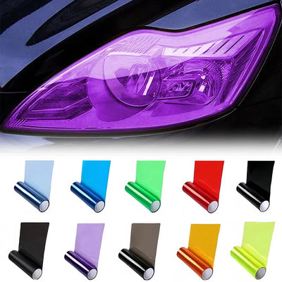 Headlight Tint Film — Color-Change Vinyl Wrap — SUIKA