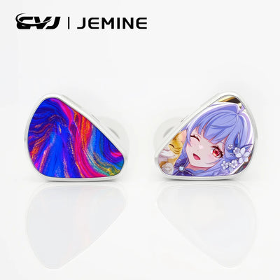 JEMINE in Ear Earphoens 1DD+1BA Driver Unit 3.5Mm/Type-C Plug with Microphone Earphone Cable