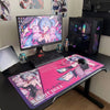 Hatsune Miku Rabbit Hole Extra Large Gaming Mouse Pad Anime Bunny Girl Desk Mat Anti-Slip Rubber Base Smooth Surface for Gamers