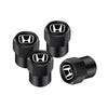 4Pcs Aluminum Alloy Car Tire Valve Cap Auto Wheel Accessories for Accord Civic FIT Insight CRV Jazz HRV CRZ CRX City Vezel