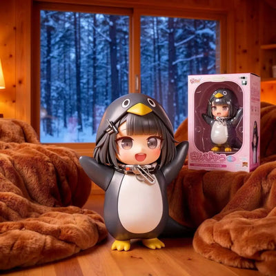 Gugugaga - Little Penguin Administrator PVC Figure Birthday Gift Model Ornament Model Anime Collection Desk Display Exhibit Gift