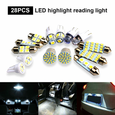28pc LED Interior Bulb Kit — Full Cabin Upgrade