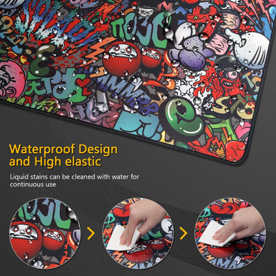 Graffiti Art Mousepad — Wide Desk Mat