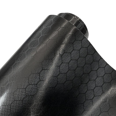 Carbon Fiber Sticker Diamond Forged Carbon Black Film Waterproof Change Color Modified Film Car Body Decoration Car Accessories