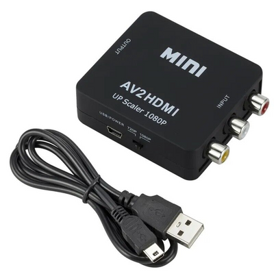 RCA to HDMI Converter — 1080P Analog to Digital