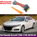 For Honda Accord CV1 CV2 CV3 10Th CT1 CY2 11Th 2018-2025 Power Car Window Closer Device Opening Closing Module System