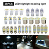 28pc LED Interior Bulb Kit — Full Cabin Upgrade