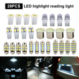 28pc LED Interior Bulb Kit — Full Cabin Upgrade