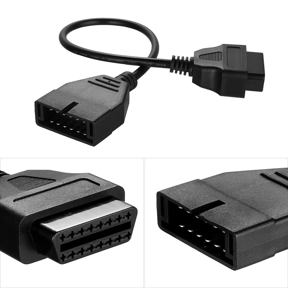 Adaptador GM 12-Pin a OBD2 — Cable de Diagnóstico