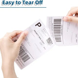 100/500 Sheets Phomemo Thermal Label Sticker 100X150Mm Shipping Labels for Postage Barcode Compatible with PM241 PM246S Printer