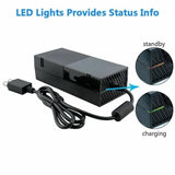 Xbox One Power Brick — Quiet AC Charger with LED Status