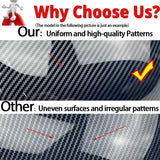 Black Carbon Style Rearview Mirror Caps 1 Pair Side Case Trim for Audi A3 A4 A5 A6 A8 Q3 SQ3 S4 S5 S6 S8 RS3 RS4 RS5 B8 B8.5 8P
