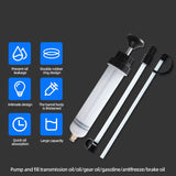 1.5L Oilfluid Extractor Filling Oil Change Syringe Bottle Transfer Automotive Fuel Extraction Pump Hand Tool Oil Extractor Pump