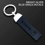 Leather Zinc Alloy Car Key Case Cover Protector Shell for  Civic Accord HR-V CR-V CRV 11Th 2022 2023 Keychain Accessories