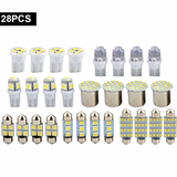 28pc LED Interior Bulb Kit — Full Cabin Upgrade