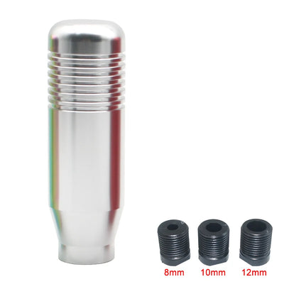 Transmission Gearstick Lever Shifter Knob 8.5CM Stylish Universal Car Aluminum Manual Gear Shift Knob Stick Manual