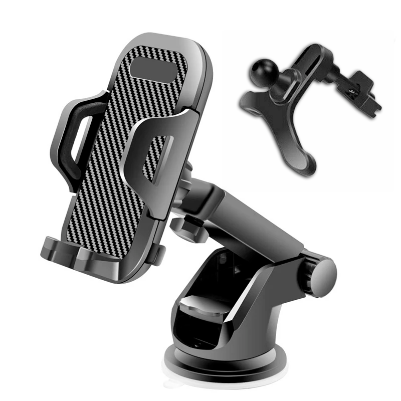 360° Phone Mount — Adjustable Arm Car Holder