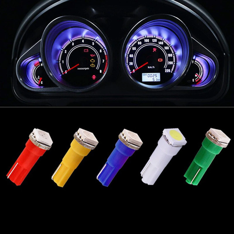 LED Gauge Cluster Kit — T5 & T10 Dashboard Lighting