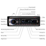 Bluetooth Car Stereo — In-Dash FM & USB Receiver
