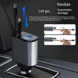 USB-C Car Charger — 4-Port 100W Fast Charging