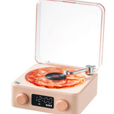 Retro Turntable Speaker — Bluetooth RGB Light Show