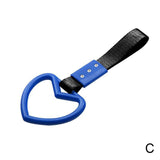 Heart-Shaped Car Static Belt Decorative Warning Ring