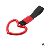 Heart-Shaped Car Static Belt Decorative Warning Ring