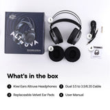 Pre-Order  Kiwi Ears Altruva Hi-Fi 50Mm Dynamic Driver Headphones Open-Back Design Headphones with Premium Design