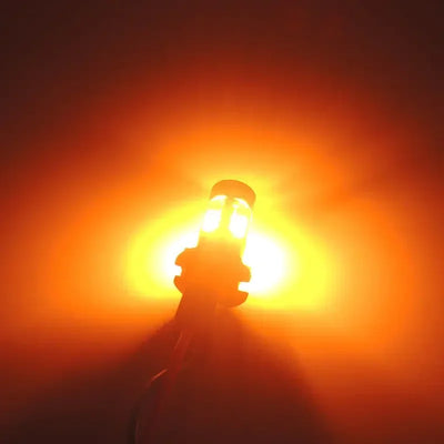 2Pcs Car T10 12V LED Signal Light Orange Amber Light Position Parking City Lights T10 168 194 2825 W5W 19SMD LED Bulb