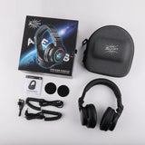 Kiwi Ears Aventus Bluetooth Coaxial Driver DJ and Gaming Bluetooth/Wired Headphones Active Noise Cancellation Headphone