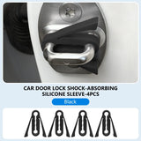 Car Door Shock Absorber Universal Car Door Buckle Soundproof Deadener Damper Cushion Anti-Vibration Buffer Pad