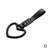 Heart-Shaped Car Static Belt Decorative Warning Ring