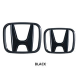 2 Pcs Car Front Grille Trunk Emblem for  Civic Accord 8Th 9Th 9.5Th 10Th Generation Rear Trunk Badge Logo Auto Front Rear