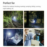 USB Mini Flashlight — Pocket-Sized Stainless Steel