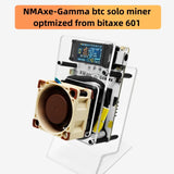 Nmaxe Gamma Optimized Nmminer Official BM1370 ASIC BTC Solo Lottery Miner 1.2Th/S Open-Source Quite Home Using