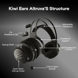 Pre-Order  Kiwi Ears Altruva Hi-Fi 50Mm Dynamic Driver Headphones Open-Back Design Headphones with Premium Design