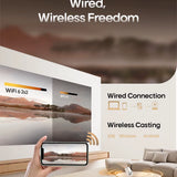 Projector HY300 Pro 8K Android 14 Dual Wifi6 290ANSI Allwinner H726 BT5.4 1080P 1280*720P Home Cinema Outdoor Projetor