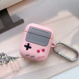 AirPods Silicone Case — Arcade-Style with Keychain