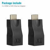 4K HDMI Extender Duo — Signal Over Ethernet