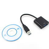 USB to VGA Adapter — USB 3.0 Display Connector