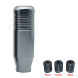 Transmission Gearstick Lever Shifter Knob 8.5CM Stylish Universal Car Aluminum Manual Gear Shift Knob Stick Manual