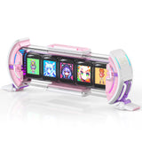 Times Gate - Cute Gaming Digital Clock with Smart App-Controlled, Support Weather Forecast, Stock Market/Exchange Rate