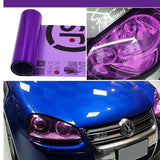 Car Headlight Taillight Protective Film Tint Vinyl Film Auto Lamp Film Sticker Sheet Color-Changing Smoke Matt Rear Fog Stickers