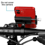 Aluminum Phone Mount — Handlebar Grip for Rides