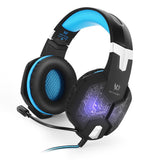 Wired Gaming Headset — Stereo Sound & LED Mic