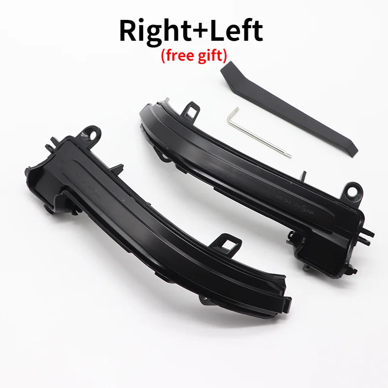 For BMW F20 F21 F22 F23 F30 F31 F32 F33 F34 X1 E84 F36 I3S F87 M2 1 2 3 4 Series Dynamic Turn Signal LED Rearview Mirror Flash