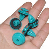 10/50PCS Door Panel Clip with Seal Ring Fastener Rivet Bumper Clip Retainer for BMW E3436 E38E39 E46 M3 M5 Z3 X5 Car Accessories